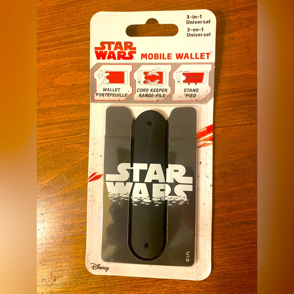Star Wars Black Mobile Wallet 3 in 1